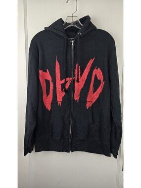 d4vd My House Is Not a Home Tour Official Merch Rare Black LARGE Zip  Hoodie